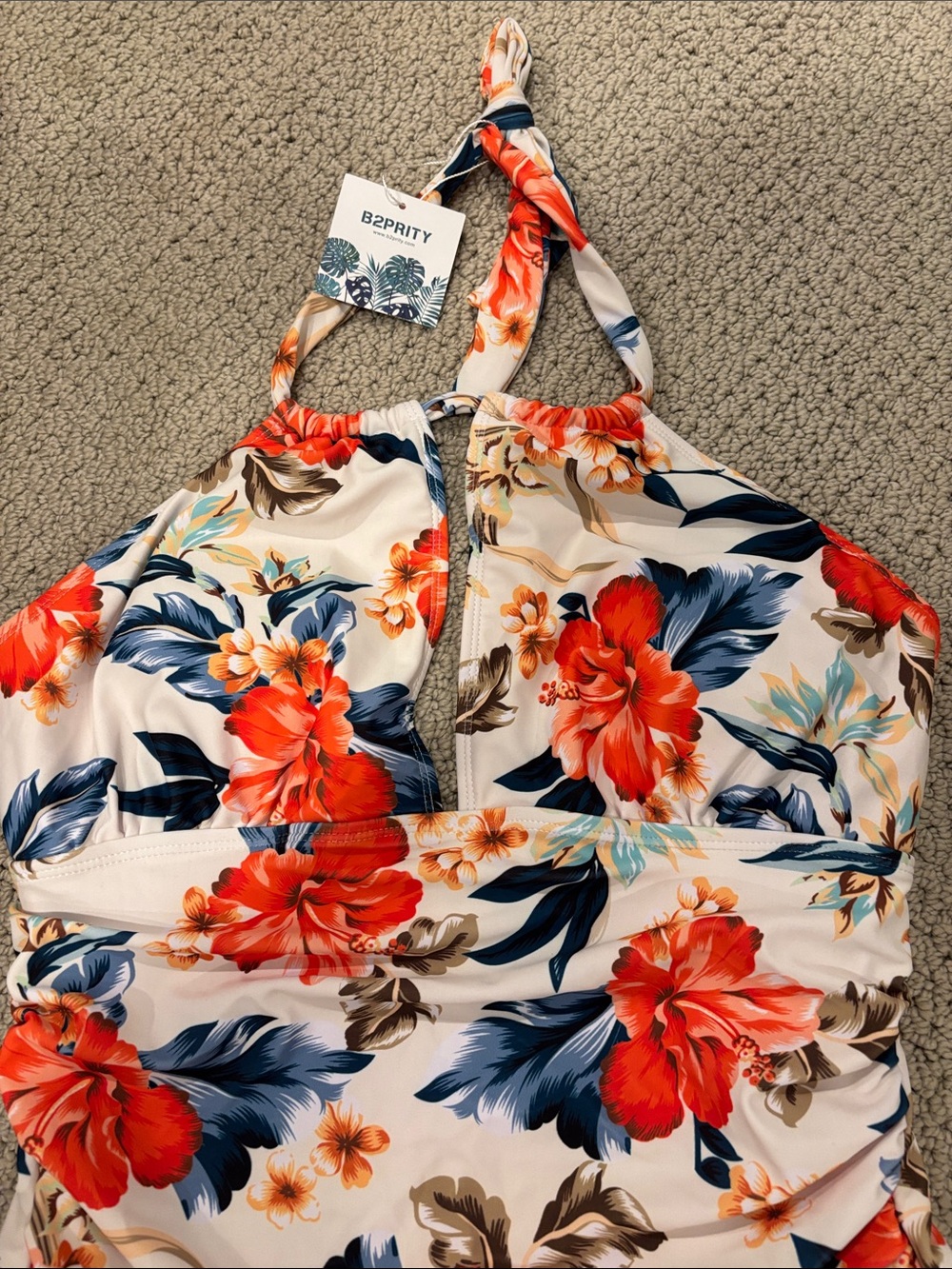 B2Prity Women’s One Piece Swimsuit XL - Picture 3 of 7